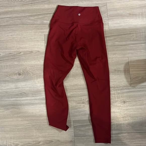 Like new deep red workout pants - Picture 1 of 4